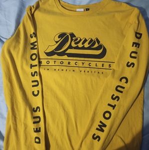 Deus Motorcycles Long Sleeve Shirt Size M